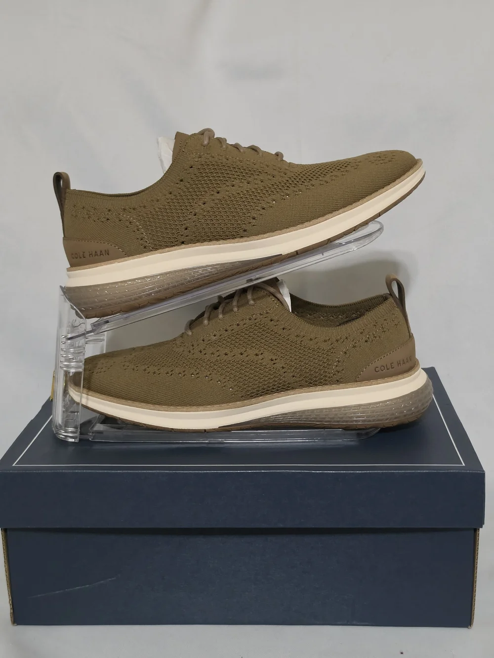 COLE HAAN ØriginalGrand Energyweave Stitchlite Wingtip Oxfords Men Size 9 (NWOT)
